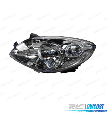 FAROL ESQ OPTICAS PARA RENAULT TWINGO 07-12 CROMADOS