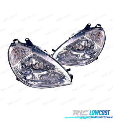 FARÓIS OPTICAS COM LUZ DE NEVOEIRO PARA CITROEN XSARA 00-05