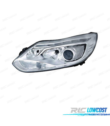 FAROL ESQ XENON FORD FOCUS IV 11-14 LUZ DIURNA LED