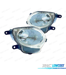 FARÓIS OPTICAS PARA FIAT 500 07- MAN.