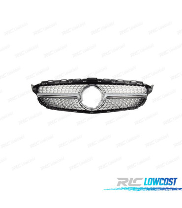 GRELHA FRONTAL MERCEDES W205 18-21 LOOK AMG CROMADO DIAMOND