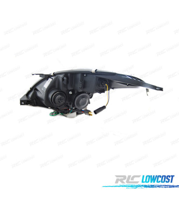 FAROIS FRONTAIS PARA SUZUKI SWIFT 10- TUBE LIGHT FUNDO PRETO