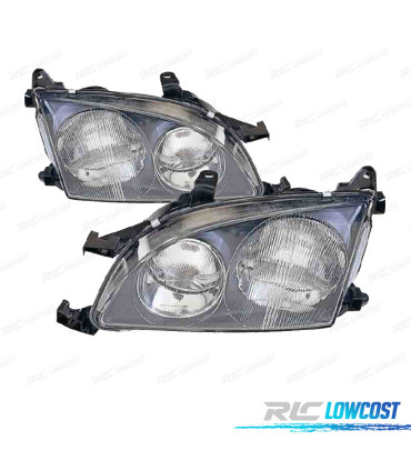 FARÓIS OPTICAS PARA TOYOTA AVENSIS 97-00
