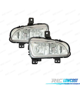 FARÓIS DE NEVOEIRO PARA FIAT 500X 15-18