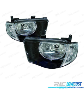 FARÓIS OPTICAS PARA MITSUBISHI L200 06-