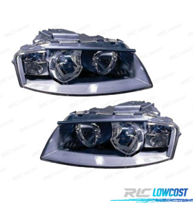 FARÓIS OPTICAS PARA AUDI A3 8P 03-08 8PA 04-08