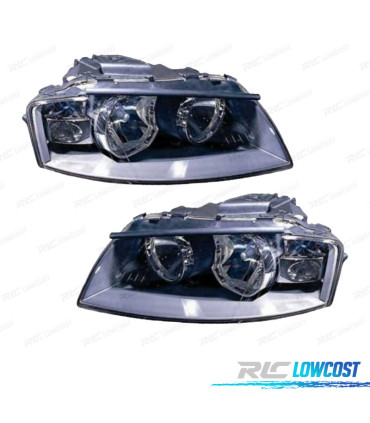 FARÓIS OPTICAS PARA AUDI A3 8P 03-08 8PA 04-08