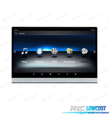 ECRÃ PARA ENCOSTO DE CABEÇA MULTIMEDIA 13,3 "