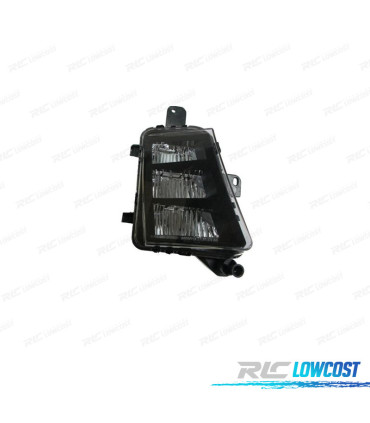 FAROL DIR DE NEVOEIRO PARA VOLKSWAGEN VW GOLF VII GTI GTD 12-17 LED DE FUNDO PRETO