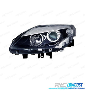 FAROL ESQ PARA RENAULT LAGUNA III 11- FUNDO PRETO