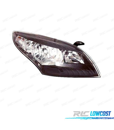 FAROL DIR PARA RENAULT MEGANE III 08-11 FUNDO PRETO