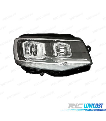FAROL DIR VOLKSWAGEN VW TRANSPORTER T6 15-19 PRETO