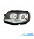 FAROL ESQ PARA VOLKSWAGEN VW TRANSPORTER T6 15-19 FUNDO PRETO