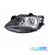 FAROL ESQ PARA SEAT IBIZA 12-17 FUNDO ESCURO CROMADO
