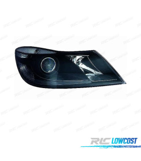 FAROL DIR PARA SKODA OCTAVIA 4P COMBI 08-13 FUNDO PRETO