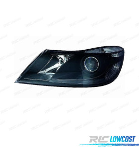 FAROL ESQ PARA SKODA OCTAVIA 4P COMBI 08-13 FUNDO PRETO