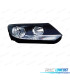 FAROL DIR PARA VOLKSWAGEN VW TIGUAN 11-16 FUNDO PRETO
