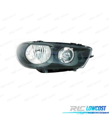 FAROL DIR PARA VOLKSWAGEN VW SCIROCCO 08-14 FUNDO PRETO