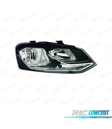 FAROL DIR PARA VOLKSWAGEN VW POLO 14-17 FUNDO PRETO