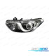 FAROL ESQ PARA HYUNDAI I30 12- INTERIOR CROMADO PRETO