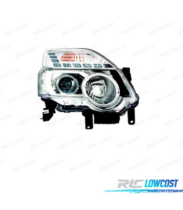 FAROL DIR PARA NISSAN X-TRAIL 11-13 CINZENTO ESCURO