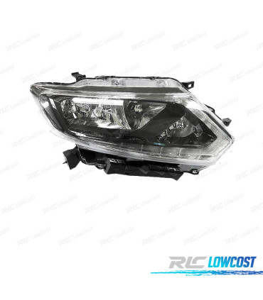 FAROL DIR PARA NISSAN XTRAIL 14-18 LED FUNDO PRETO