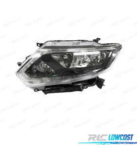 FAROL ESQ PARA NISSAN XTRAIL 14-18 LED FUNDO PRETO