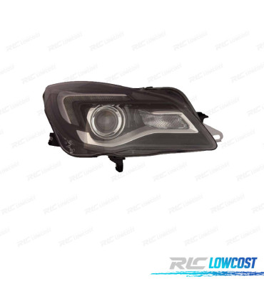 FAROL DIR PARA OPEL INSIGNIA 13-16 LED FUNDO PRETO
