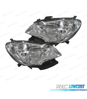FARÓIS PARA OPEL MOKKA 12-15 FUNDO CROMADO