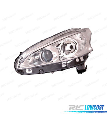 FAROL ESQ PEUGEOT 208 12-15 + LENTE