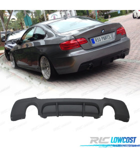 DIFUSOR BMW E92 E93 06-14 LOOK M PERFORMANCE PRETO MATE