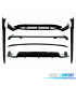 KIT CARROÇARIA BMW X5 G05 18- LOOK BLACK KNIGHT PRETO BRILHANTE