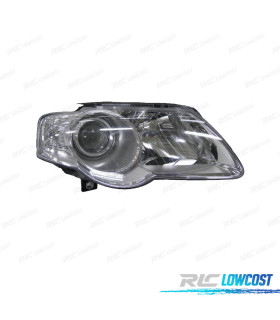FAROL DIR PARA VOLKSWAGEN VW PASSAT 05-10 FUNDO CROMADO