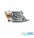 FAROL DIR TOYOTA HILUX VIGO PICK-UP 05-11 FUNDO CROMADO