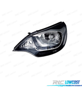 FAROL ESQ PARA KIA RIO 4P 12-14 FUNDO PRETO