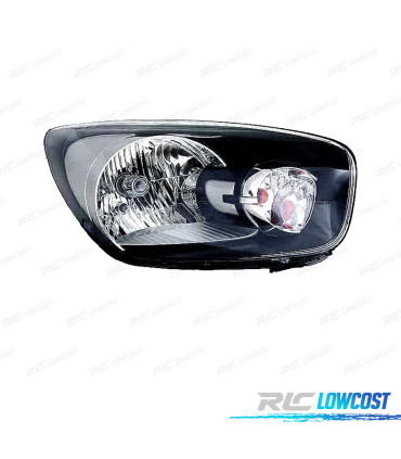 FAROL DIR PARA KIA PICANTO 11 - FUNDO PRETO