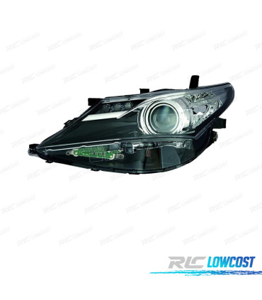 FAROL ESQ PARA TOYOTA AURIS 13-15 LED DE FUNDO PRETO