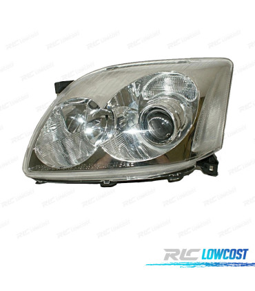 FAROL ESQ OPTICAS PARA TOYOTA AVENSIS 03-06