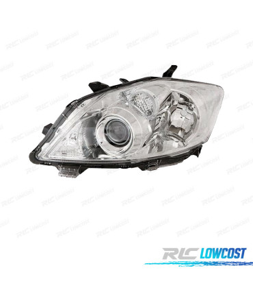 FAROL ESQ XENON PARA TOYOTA AURIS 10-13 CROMADO