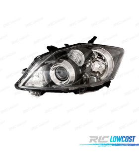 FAROL ESQ PARA TOYOTA AURIS 10-13 XENON FUNDO PRETO
