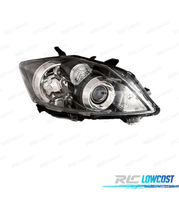 FAROL DIR PARA TOYOTA AURIS 10-13 XENON FUNDO PRETO