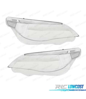 CAPAS VIDRO FAROL BMW E60 03-07 FAROIS XENON