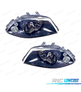 FARÓIS ÓPTICAS PARA SEAT IBIZA 6L 02-09 CORDOBA 02-10 H4