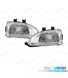 FARÓIS HONDA CIVIC 91-95