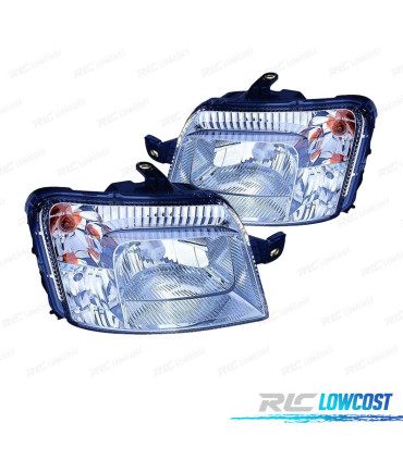 FARÓIS OPTICAS PARA FIAT PANDA 03-11