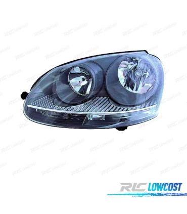 FAROL ESQ OPTICAS VOLKSWAGEN VW GOLF V 03-08 FUNDO CINZENTO