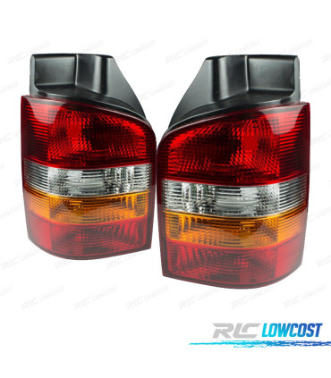 FAROLINS ESCURECIDOS PARA VOLKSWAGEN VW TRANSPORTER T5 MULTIVAN CARAVELLE 1P 03-09