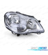 FAROL DIR OPTICAS PARA VOLKSWAGEN VW POLO VI 05-09 CROMO