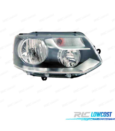 FAROL DIR OPTICAS PARA VOLKSWAGEN VW TRANSPORTER T5 10- PRETO