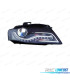 FAROL DIR XENON AUDI A4 08-11 FUNDO PRETO